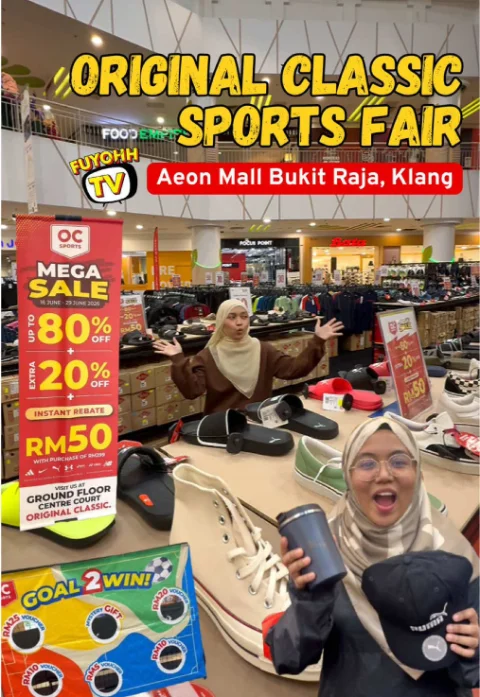 Original Classic Sports Fair, AEON Mall Bukit Raja