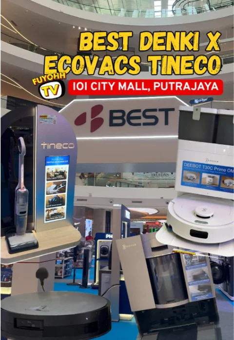 Best Denki X Ecovacs Tineco Roadshow, IOI City Mall