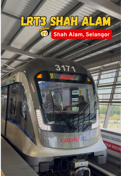 LRT3 Laluan Shah Alam Dibuka