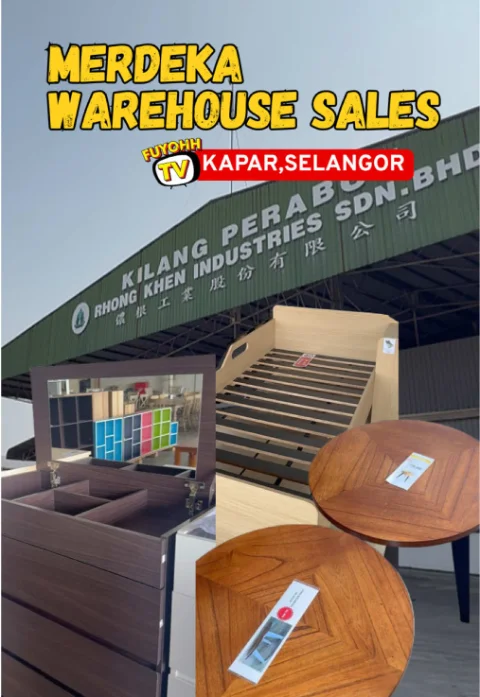 Rhong Khen Merdeka Warehouse Sale, Kapar