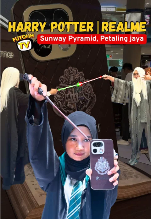 realme Harry Potter Pop-Up, Sunway Pyramid