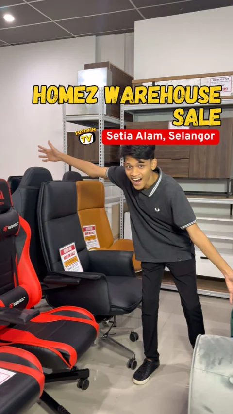 Homez Warehouse Sale, Setia Alam
