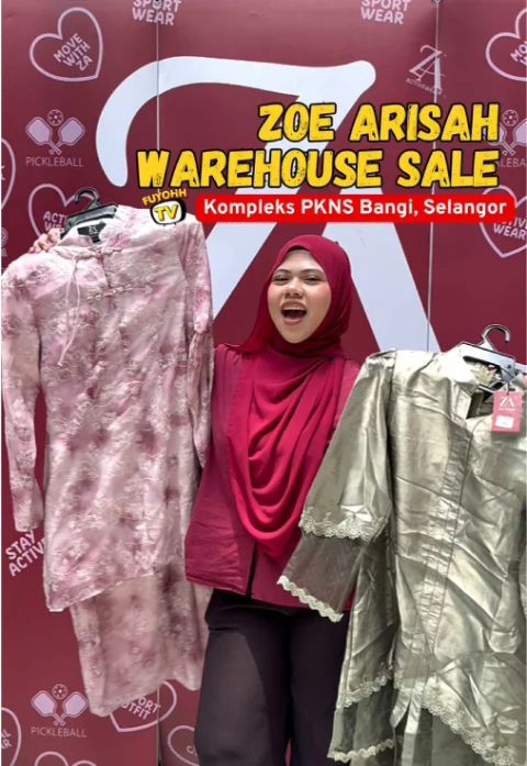 Zoe Arisah Warehouse Sale, Kompleks PKNS Bangi