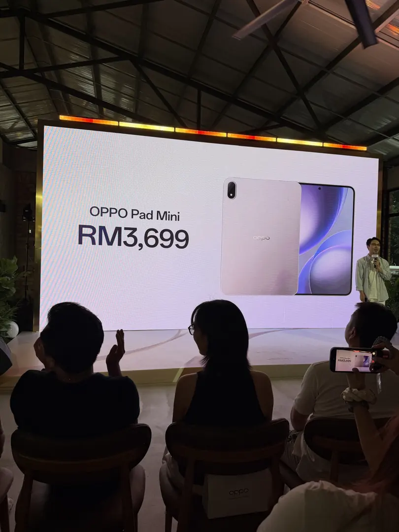 OPPO Pad Mini RM3,699 di pentas