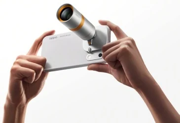 Kit OPPO Hasselblad Teleconverter pada Find X10
